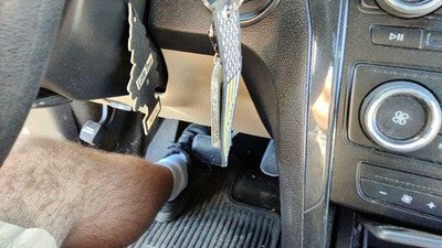 2016-2019 Ford Explorer Lower Dash Under Column Knee Bolster Trim Panel Camel 7L