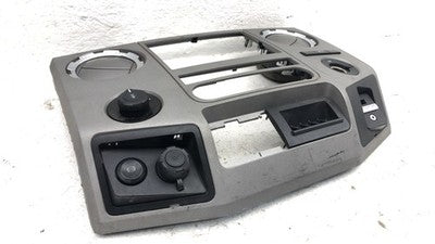 14-16 F250 Trim Bezel Around Radio Surround Dash Panel Gray 3S 6.7L Powerstroke