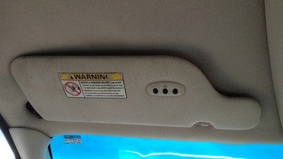 2000 Ford Windstar Driver Left Sun Visor Oem Tan Xf2z1604105aad