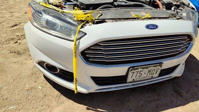 2013-2016 Ford Fusion Front Bumper Cover Assembly Oem White Yz Ds7Z17D957Aaptm