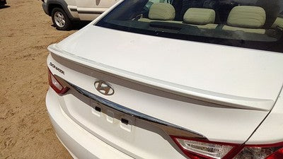 2011-2014 Hyundai Sonata Rear Spoiler Back Wing Oem Shimmering White Mica Wj
