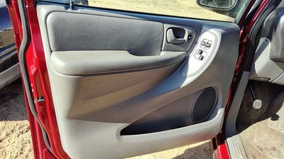 04-07 Town & Country Driver Left Front Inside Door Trim Panel Only Oem Gray D5