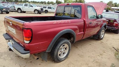 1999 Mazda B2500 Driver Left Rear Brake Backing Plate Assembly Oem