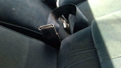 1986 Chevy Caprice Driver Left Front Seat Belt Buckle Receiver Oem Blue