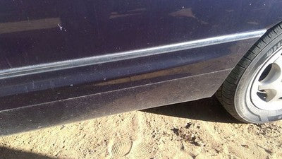 97-05 Park Ave Driver Left Rear Moulding From Door Back Trim Strip Blue 28U