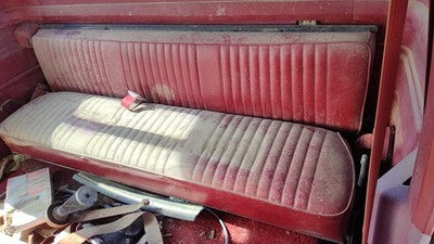 1988 Ford F150 Rear Seat Assembly Oem Back Red