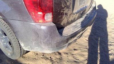2006-2009 Pontiac Torrent Rear Bumper Cover Assembly Oem Back Granite Gray 44U
