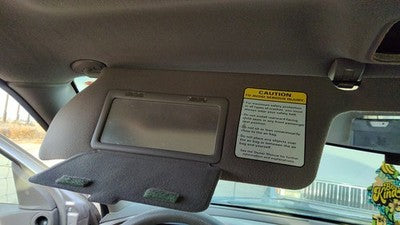 1997 Ford Contour Driver Left Sun Visor Oem Ul Tan
