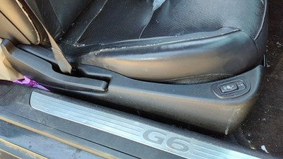 2009 Pontiac G6 Gxp Coupe Passenger Right Side Seat Trim Panel Oem Ebony 193