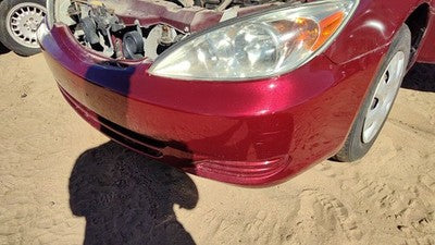 2002-2004 Toyota Camry Front Bumper Cover Assembly Oem Salsa Red 3Q3 52119Aa905