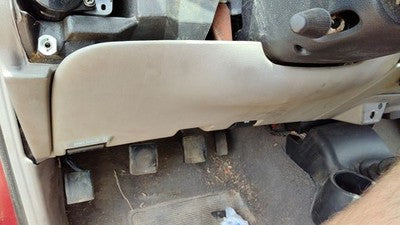 1998-01 Mazda B2500 Lower Dash Under Column Knee Bolster Trim Panel Oem Gray V2