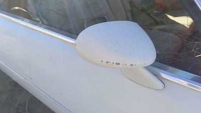 1978 Buick Regal Passenger Right Side Mirror Door Mounted Oem White