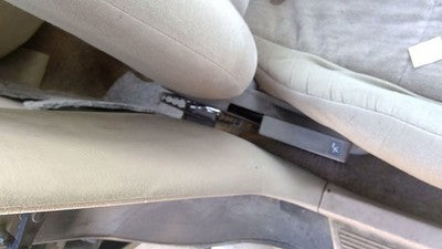 1993 Saturn Sw2 Passenger Right Front Seat Belt Retractor Oem Waist Tan