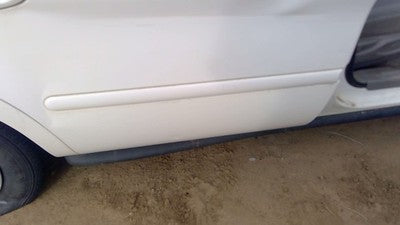 1998 Ford Taurus Passenger Right Rear Moulding From Door Back Trim Strip White
