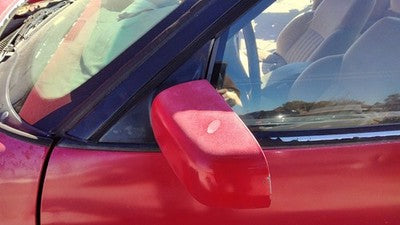 1990-1996 Grand Prix Driver Left Side Mirror Power Door Mounted Oem Red 2 Door