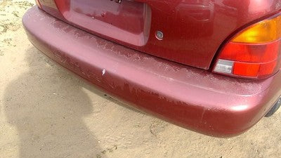 1996-1999 Saturn Sw2 Rear Bumper Cover Assembly Oem Back Red
