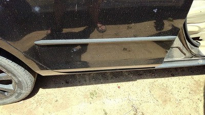 04-09 Mazda 3 Passenger Right Rear Moulding From Door Back Trim Strip Black 16W