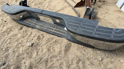 99-05 Chevy Silverado Stepside Rear Back Bumper With Brackets Oem Factory Chrome