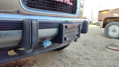 1992-1999 Chevy Suburban Front Bumper Assembly With Brackets Oem Chrome 15680830