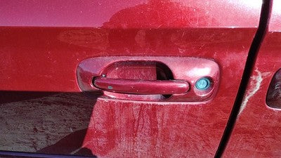 2001-07 Town & Country Driver Left Front Outside Door Handle Oem Inferno Red Prh
