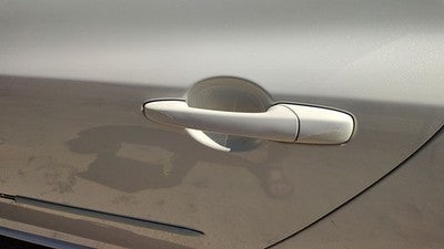 2004-2009 Mazda 3 Driver Left Rear Outside Door Handle Oem Back White 34K