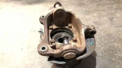 13-16 F250 Driver Left Front Spindle Steering Knuckle With Wheel Hub Oem 4X4