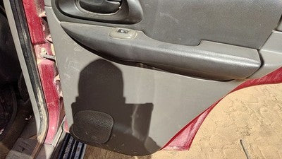 02-04 Trail Blazer Right Rear Inside Door Trim Panel Back Dark Pewter 922