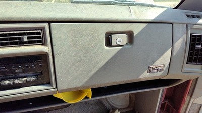 1993 S10 Blazer Glove Box Assembly Complete Door With Latch Oem Gray
