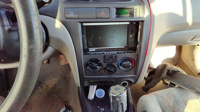 01-03 Hyundai Elantra Trim Bezel Around Speedometer Oem Dash Surround Panel Tan