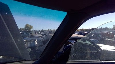 2002 Subaru Forester Passenger Right A Pillar Trim Windshield Post Panel Gray