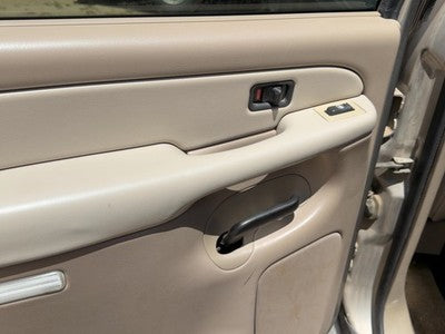 2001 Chevy Suburban Driver Left Rear Door Trim Panel With Switches Back Tan 52I