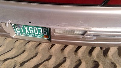 1992-1995 Olds Eighty Eight Rear Bumper Cover Assembly Oem Back Gold 16520914