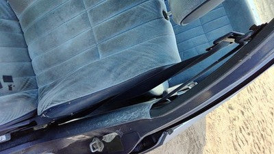 1986 Toyota Camry Driver Left Front Seat Belt Retractor Oem Shoulder Blue