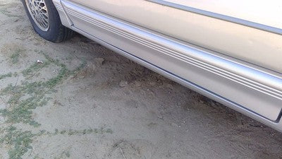 1991 Cutlass 2 Door Driver Left Rear Moulding On Quarter Panel Oem Silver Rocker