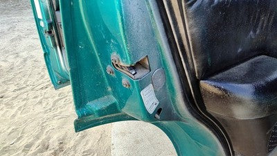 95-05 S10 Blazer Driver Left Rear Door Latch With Rods/Cables Oem Back 16623257