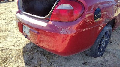 2003-2005 Dodge Neon Rear Bumper Cover Assembly Oem Back Maroon 05114170Ab