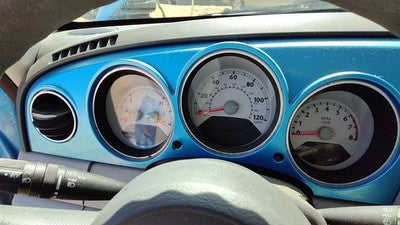 06-10 Pt Cruiser Steering Column Trim Surround Collar Plastic Housing Blue Pqd