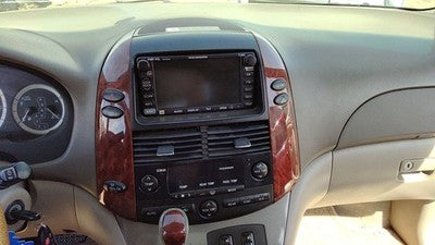 2004-2010 Toyota Sienna Trim Bezel Around Radio Surround Dash Panel Oem