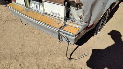 1982-1987 Oldsmobile Firenza Rear Bumper Cover Assembly Oem Back Silver 22520554