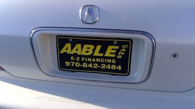 1995-1998 Acura Tl License Plate Trim Surround Panel Oem Tail Trunk Finish White