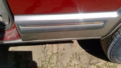 1998-2001 Chevy S10 Blazer Driver Left Rear Moulding From Door Back Trim Strip