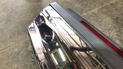 1993-1996 Cadillac Fleetwood Rear Bumper Chrome Assembly Oem Back 12455126