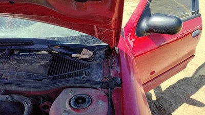 2003 Chevy Cavalier Driver Left Hood Hinge Assembly Oem Red 74U