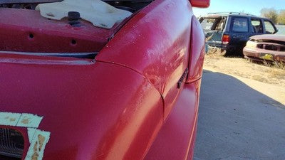 1991-1996 Grand Prix Driver Left Front Fender Oem Red 2 Door 12510702
