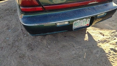 1996-1999 Olds 88 Rear Bumper Cover Assembly Oem Back Green 25644010