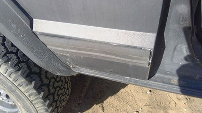 1985 Jeep Cherokee Passenger Right Rear Moulding On Quarter Panel Oem Gray