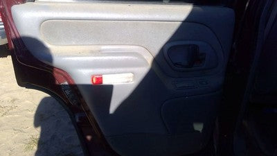 1995-1999 Chevy Tahoe Driver Left Rear Inside Door Trim Panel Only Oem Back Gray