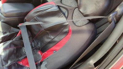 03-05 Chevy Cavalier Driver Left Front Seat Belt Retractor Shoulder Graphite 12C