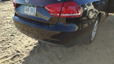 2012-2015 Vw Passat Rear Bumper Cover Assembly Oem Back Black A1 561807421Dgru