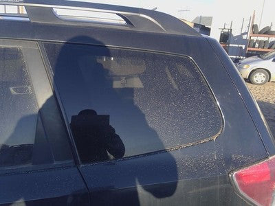 2009-2013 Subaru Forester Driver Left Rear Quarter Glass Back Side Window Oem